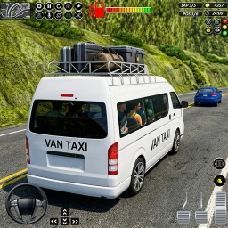 Symbol von City Van Driving Sim Bus Game